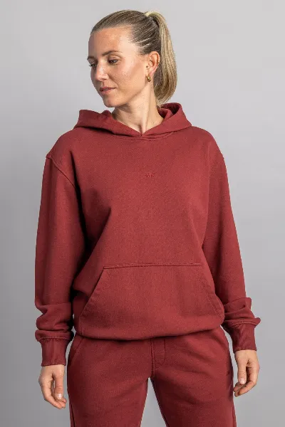 DIRTS DIRTS Herren vegan Hoodie Classic Royal Burgundy