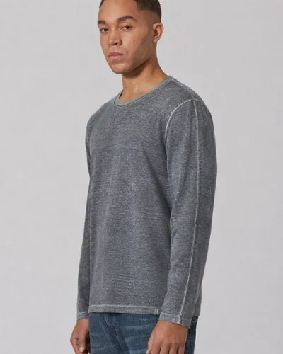 HempAge HempAge Herren Langarmshirt Hanf/Biobaumwolle Casual Fit
