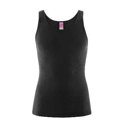 Living Crafts LIVING CRAFTS - Herren Unterhemd - Schwarz