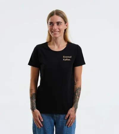Gary Mash GARY MASH Shirt Taylor Erstmal Kaffee. aus Biobaumwolle