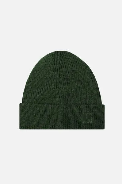 Trendsplant Trendsplant Safor Rib Knit Beanie Bottle Green