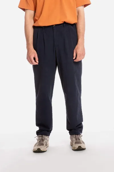 MATONA MATONA Herren vegan Hose Seersucker Navy