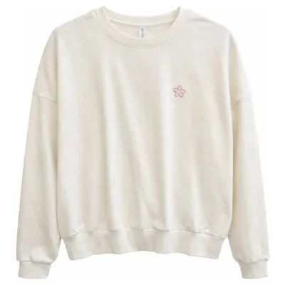 Mazine Mazine - Women's Back Print Flowers Sweatshirt - Pullover
