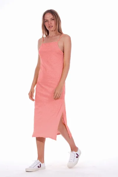 RAVENS VIEW IBIZA RAVENS VIEW IBIZA Damen vegan Kleid Farah Coral Clay Light Pink
