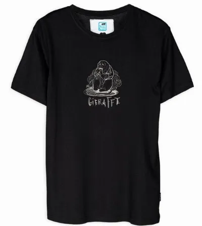 Gary Mash GARY MASH T-Shirt Gieraffe aus Bio-Baumwolle