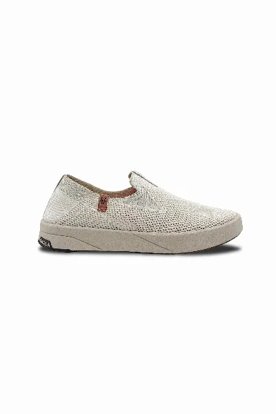 SAOLA SAOLA Damen vegan Sneaker Damen Bali WeiÃŸ Silber