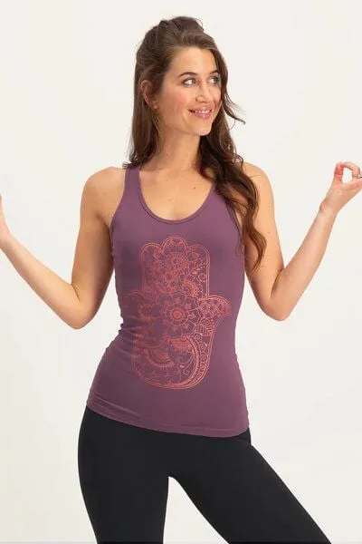 Urban Goddess Urban Goddess Hamsa Core Yoga Tank Top