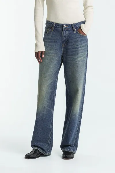 Kings Of Indigo Kings of Indigo Damen vegan Jeans Joan Jim Phoenix Blue Dirt