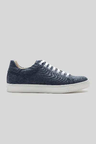 Solari Milano Solari Milano Herren vegan Sneaker V1 Blau