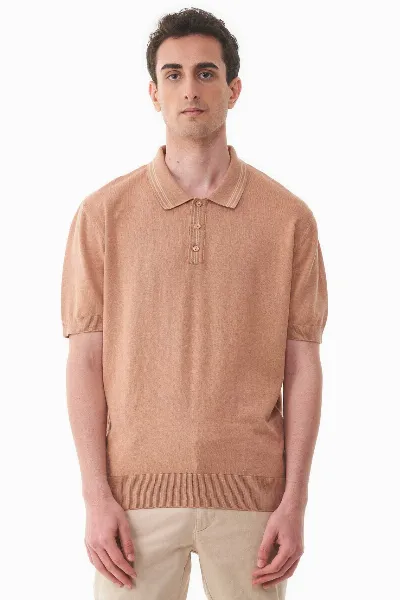 ORGANICATION ORGANICATION Herren vegan Gestricktes Polohemd