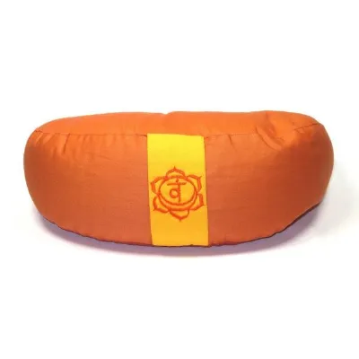 Just Be Just Be Chakra Meditations- und Yogakissen, Halbmond