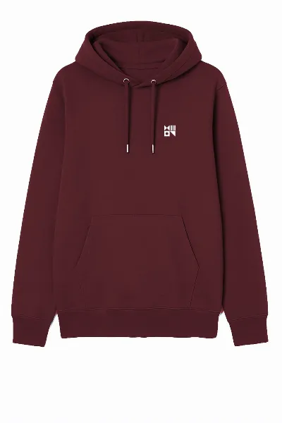 HAFENDIEB Hafendieb Herren vegan Hoodie Herren Flagge Burgund