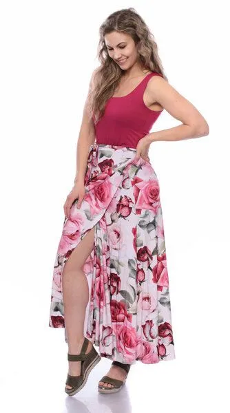 Ingoria Ingoria SOFIA Maxi Wickelrock mit Muster