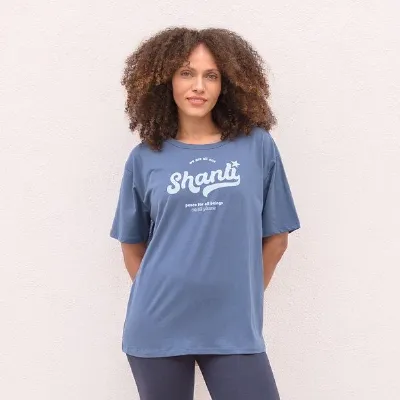 Jaya Jaya SHANTI - Damen - Shirt aus Biobaumwolle