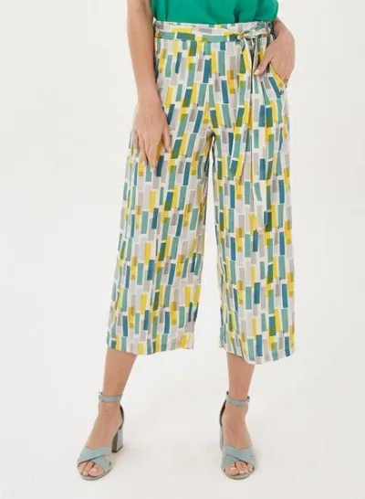 ORGANICATION ORGANICATION 7/8-Hose aus TENCEL Lyocell mit Allover-Print