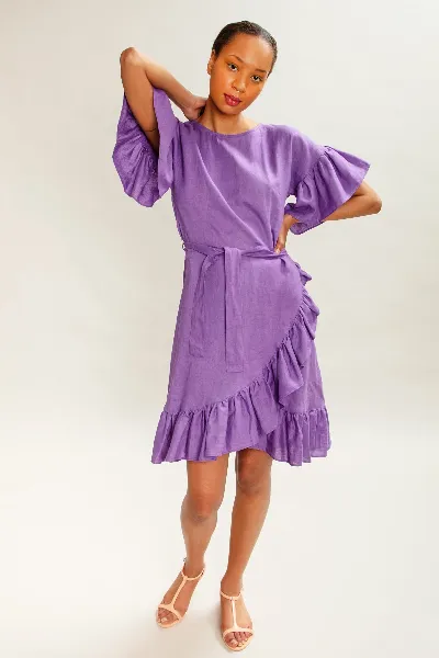 MAHLA MAHLA Damen vegan Kleid Jacaranda