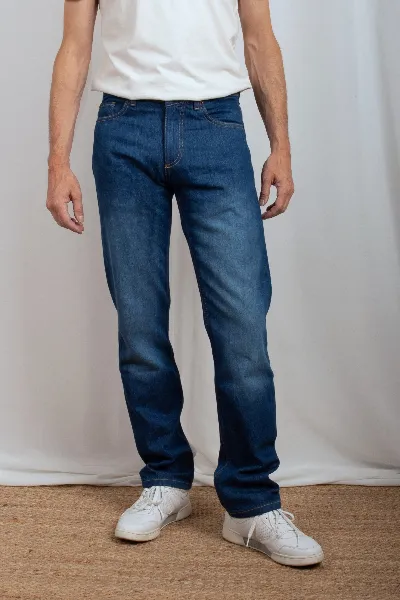 TORLAND TORLAND Herren vegan Jeans Sven Dark Indigo