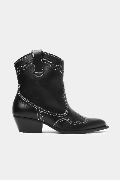 BOHEMA BOHEMA Damen vegan Genähte Cowboystiefel