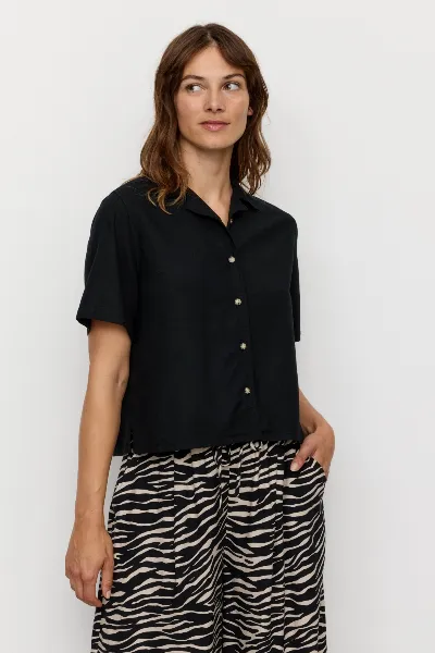 recolution Recolution Damen vegan Hemd Kamelie