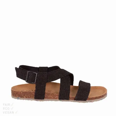 Zouri from the ocean Zouri Sandalen Sand Linen dark