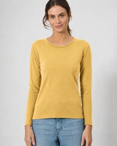 HempAge HempAge Langarmshirt Basic Hanf/Biobaumwolle