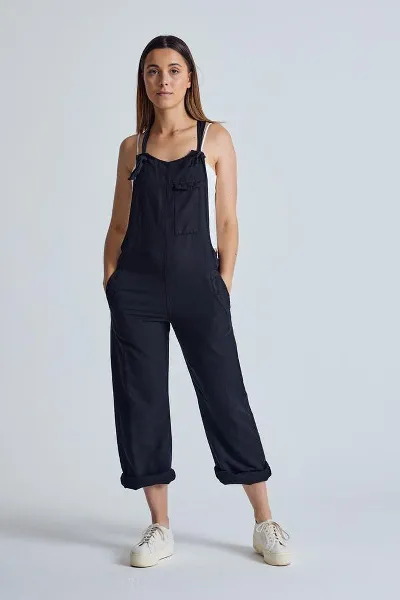 Flax and Loom Flax and Loom Damen vegan Latzhose Leinen Mary Lou