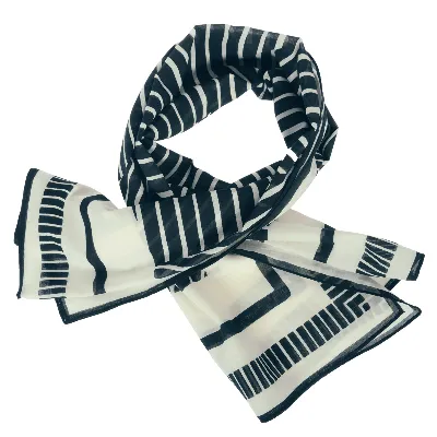 Living Crafts LIVING CRAFTS - Damen Tuch - Gestreift
