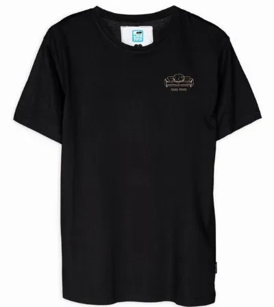 Gary Mash GARY MASH Shirt Couch Potato Miniprint aus Biobaumwolle