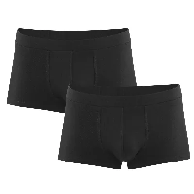 Living Crafts LIVING CRAFTS - Herren Pants, 2er-Pack - Schwarz