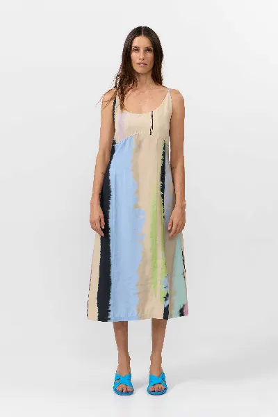 SUITE13LAB SUITE13LAB Damen vegan Kleid Saja Print Ones Multicolour