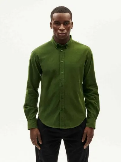 thinking mu thinking mu Kordhemd Ant Shirt Microcorduroy