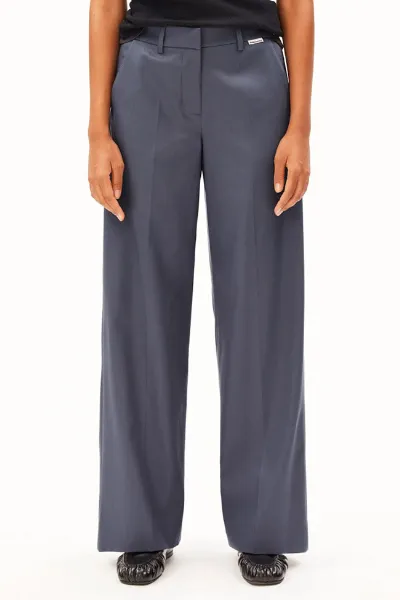ARMEDANGELS ARMEDANGELS Damen vegan Hose Leandraa Moonshadow Blue