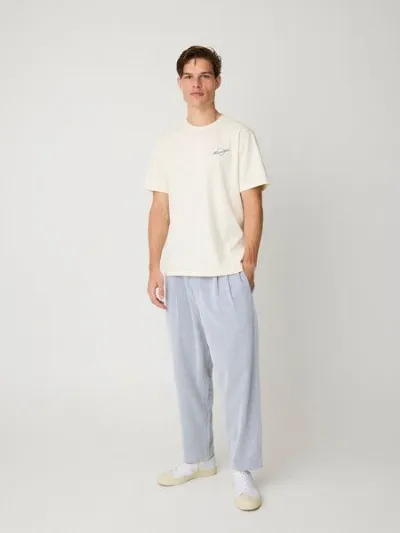 KnowledgeCotton Apparel KnowledgeCotton Apparel Lockere Cord Hose aus Bio-Baumwolle