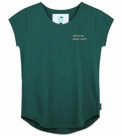 Gary Mash GARY MASH Shirt Asheville Life is no pony court aus Bio-Baumwolle