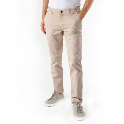 fairjeans fairjeans Chino in Farbe Sand aus Bio-Baumwolle, faire Hose, GOTS