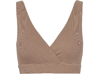 müsli by GREEN COTTON Triangel-BH Walnut