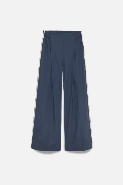 Alchemist Alchemist Damen vegan Hose Moonflower Tape Navy