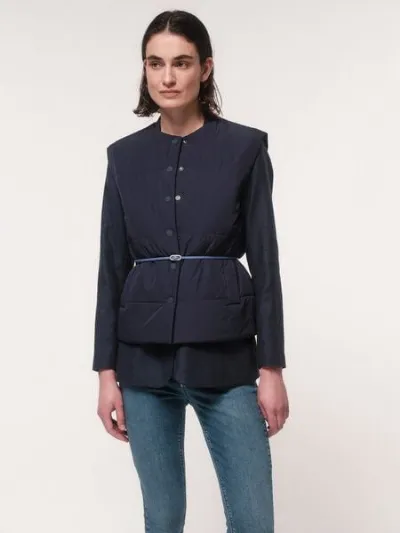 LANIUS LANIUS Leicht wattierte Weste aus recyceltem Polyester