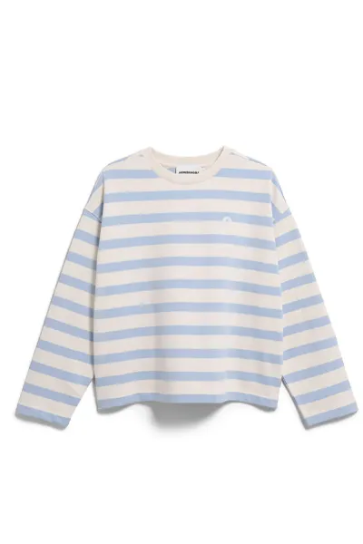 ARMEDANGELS ARMEDANGELS Damen vegan Pullover Frankaa Bold Soft Blue