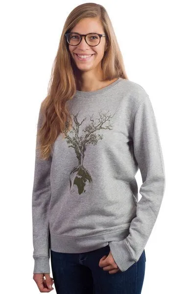 Life-Tree Life-Tree Organic Fairwear Sweater Women Weltenbaum