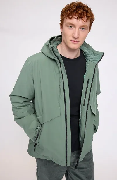 Mazine Mazine Herren vegan Pufferjacke Jade