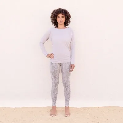 Jaya Jaya YANTI - Damen - Longsleeve für Yoga und Freizeit aus Biobaumwolle