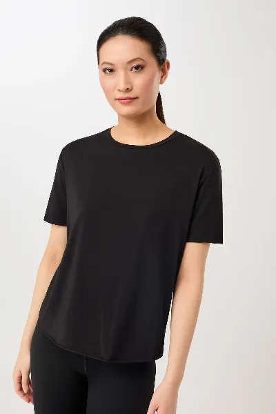 mandala MANDALA Damen vegan T-Shirt Halfmoon