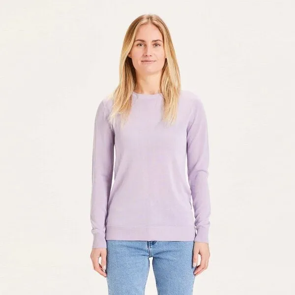 KnowledgeCotton Apparel KnowledgeCotton Apparel Basic Pullover MYRTHE aus Tencel