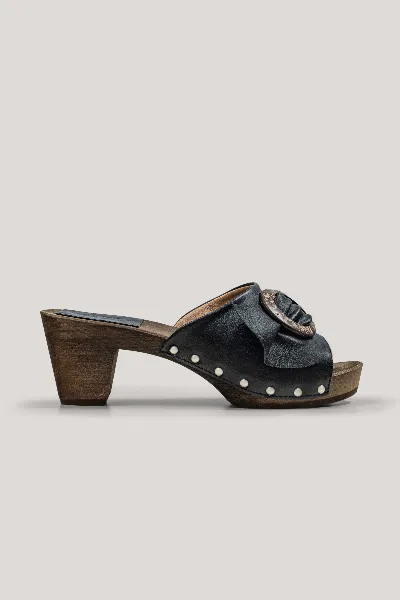 AGAZI AGAZI Damen vegan Clogs Kokosnuss SchÃ¼chtern Veganes Ã–ko-Leder