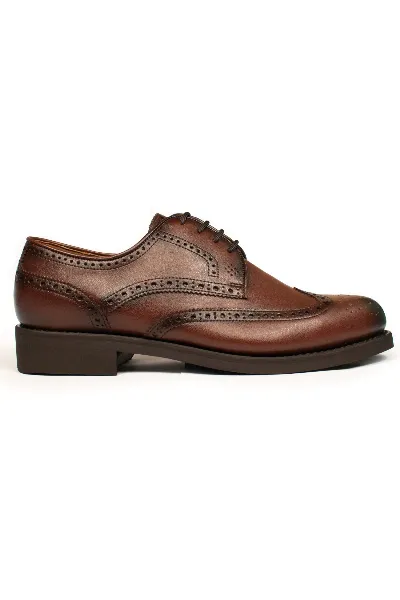 Will's Vegan Store Will's Vegan Store Herren vegan Schuhe Brogues Herren Goodyear Welt Chestnut