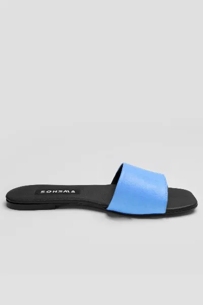 BOHEMA BOHEMA Damen vegan Sandalen In Zartem Babyblau