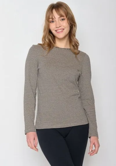 GreenBomb GREENBOMB Basic Yummy - Sportliches Longsleeve aus Bio-Baumwolle / GOTS / Fair & Vegan