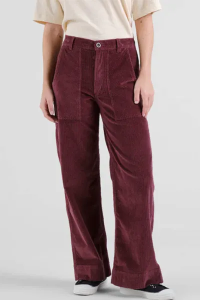 Dedicated DEDICATED Damen vegan Hose Vara Workwear Feige