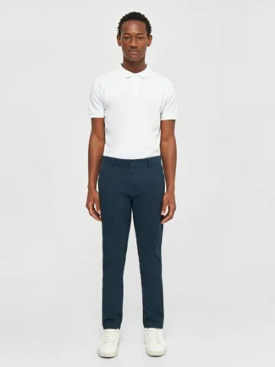 KnowledgeCotton Apparel KnowledgeCotton Apparel Chinohose - LUCA Slim Fit chino pant - mit Bio-Baumwolle